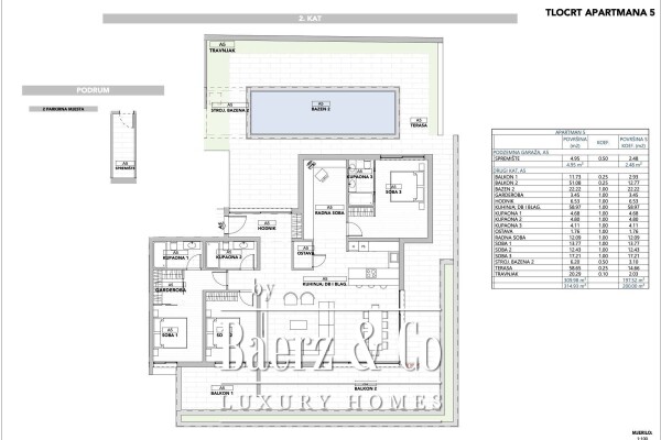 photo 10 Opatija, four-room apartment with a view of the entire Kvarner, NKP 200 m2