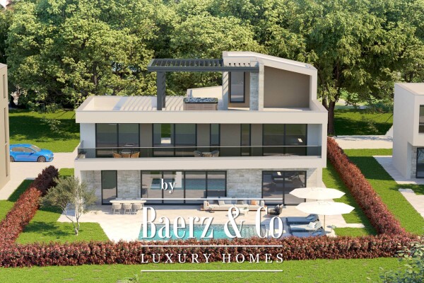 photo 1 Istria, Tar-Vabriga, a stunning modern villa with a sea view NEWLY BUILT