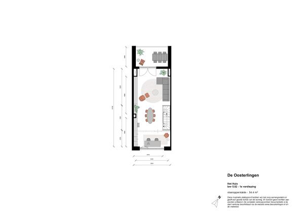 Floor Plan 2 - De Oosterlingen (bouwnummer 5.02) 0 ong