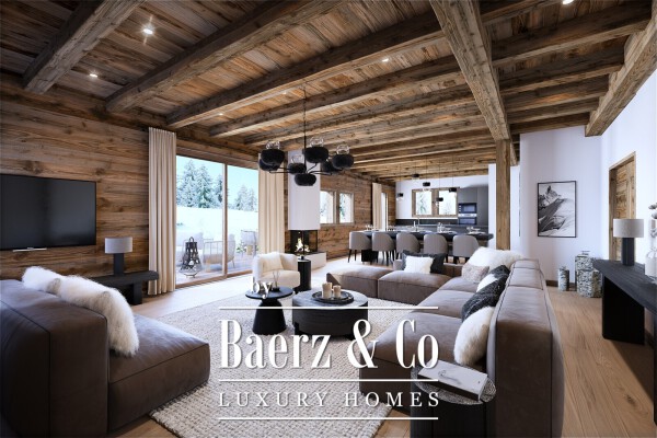 photo 2 A unique chalet, a breathtaking view, an invitation to the alpine art of living