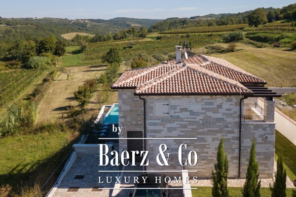 photo 4 Istria, Momjan, modern stone villa