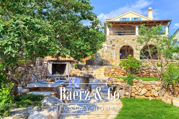 photo 5 Island of Krk, Malinska, Sveti Vid, beautiful Mediterranean villa with pool