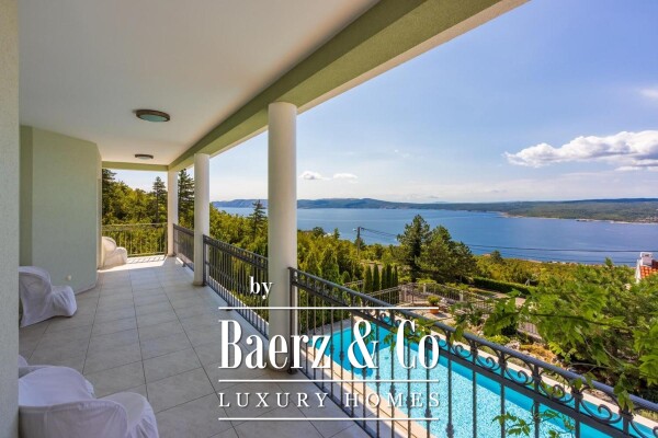 photo 6 Crikvenica, luxury villa with sea view and swimming pool