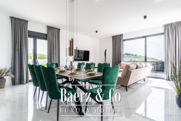 photo 6 Seget, a contemporary villa with an open sea view