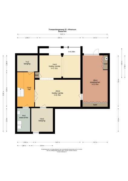 Floor Plan 1 - Trompenbergerweg 22