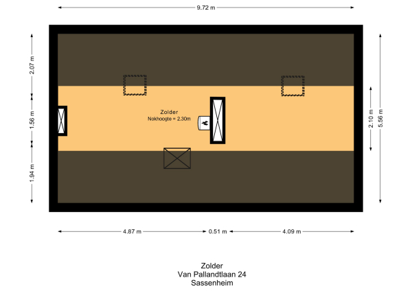 Floor Plan 3 - van Pallandtlaan 24