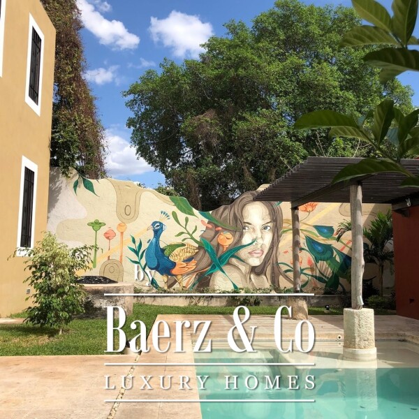 photo 2 Hacienda style house in the historic center of Merida, fully furnished