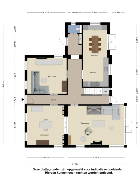Floor Plan 1 - Burgemeester de Manlaan 98