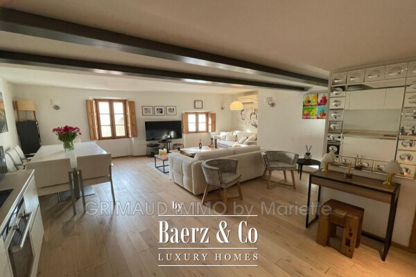 photo 1 64m² apartment with two bedrooms and two shower rooms.