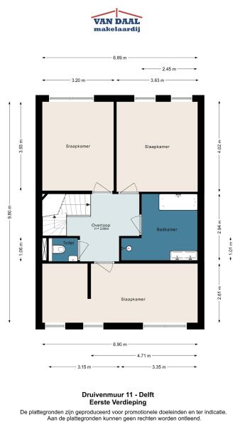 Floor Plan 3 - Druivenmuur 11