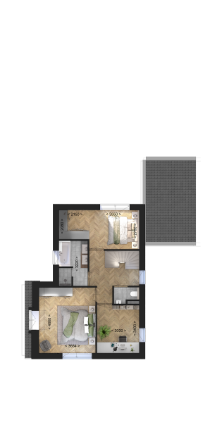 Floor Plan 5 - (Vrijstaande woning) Bouwnummer 4 