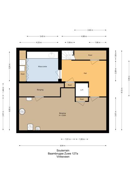 Floor Plan 4 - Baambrugse Zuwe 127 A