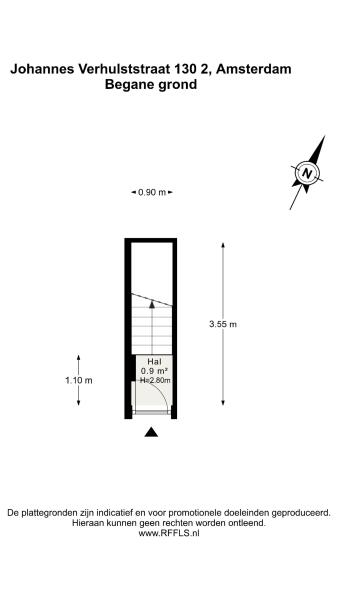 Floor Plan 2 - Johannes Verhulststraat 130 2