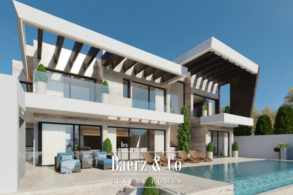 photo 1 Modern Mediterranean villas with infinity pools near the beach
