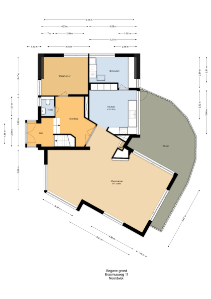 Floor Plan 1 - Erasmusweg 11