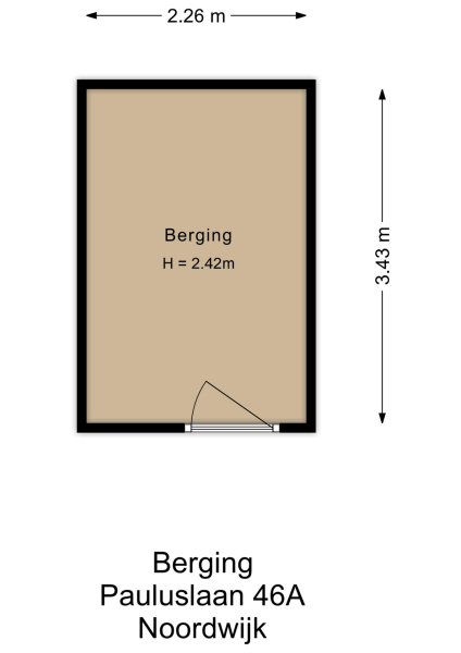 Floor Plan 2 - Pauluslaan 46 A