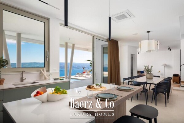 photo 5 Omiš, modern villa with swimming pool and panoramic sea view