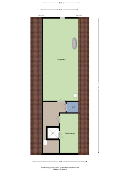 Floor Plan 3 - Pelsestraat 13
