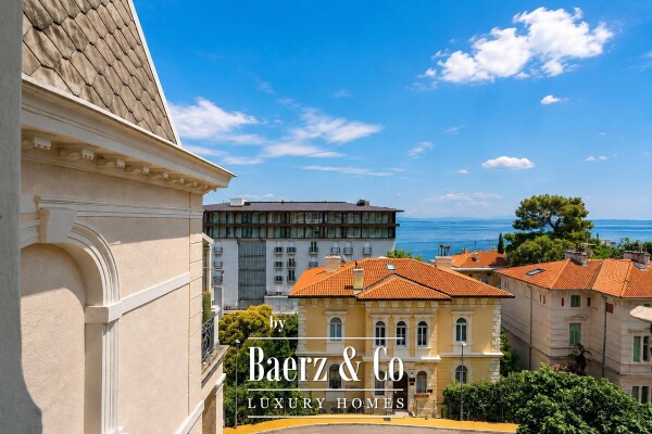 photo 2 Opatija, Center, Luxury Penthouse of 220 m² with Rooftop Terrace and Two Parking Spaces