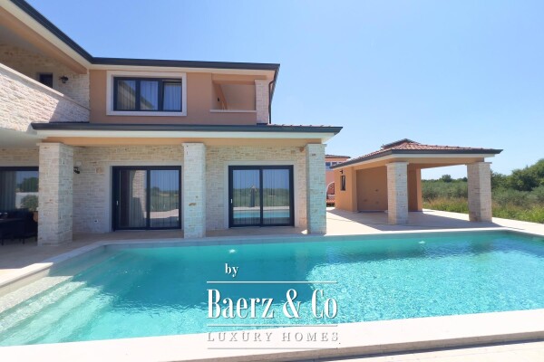 photo 3 Istria, vicinity of Poreč, luxury stone villa with panoramic sea views