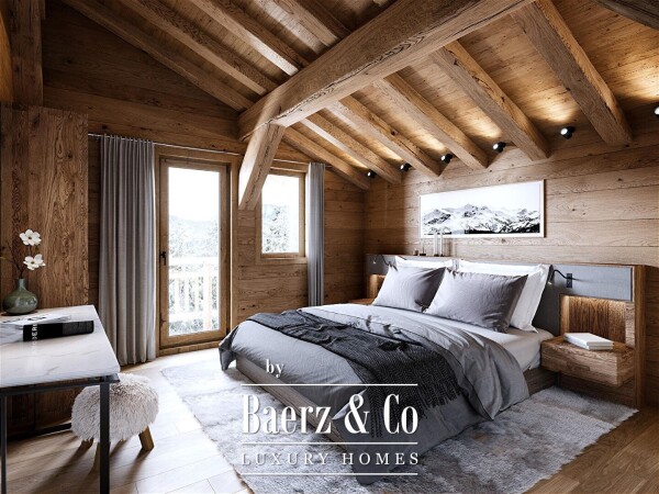 photo 3 New chalet - 5 bedrooms - Mont Blanc views