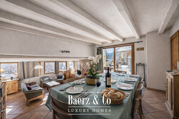 photo 5 An exceptional chalet facing the mountain peaks