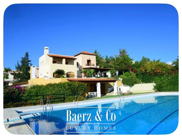 photo 1 Anavyssos | Sea-View Villa with 200 m² Pool on 4,000 m²